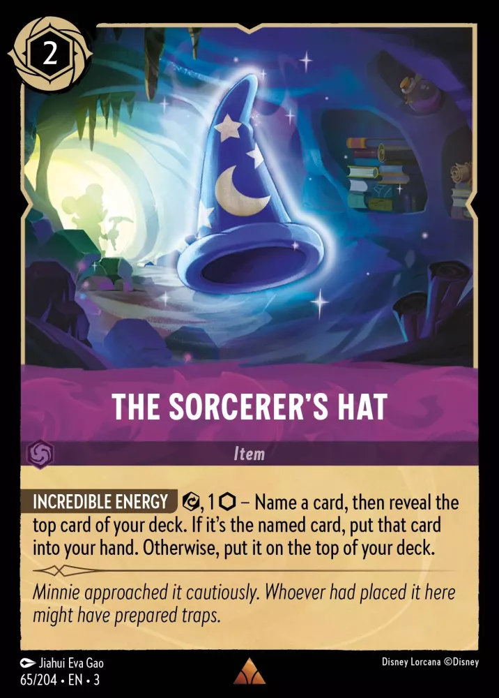 The Sorcerer's Hat (Into the Inklands 065/204) Rare - Near Mint