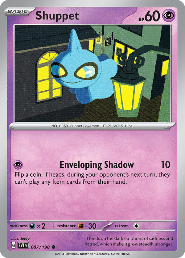 Shuppet - 087/198 (SV1) Common - Near Mint