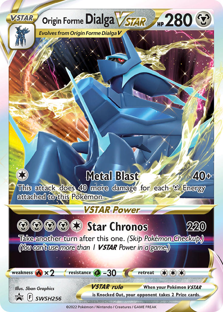 Origin Forme Dialga VSTAR - SWSH256 (SWSH:PR) Promo - Near Mint Holofoil