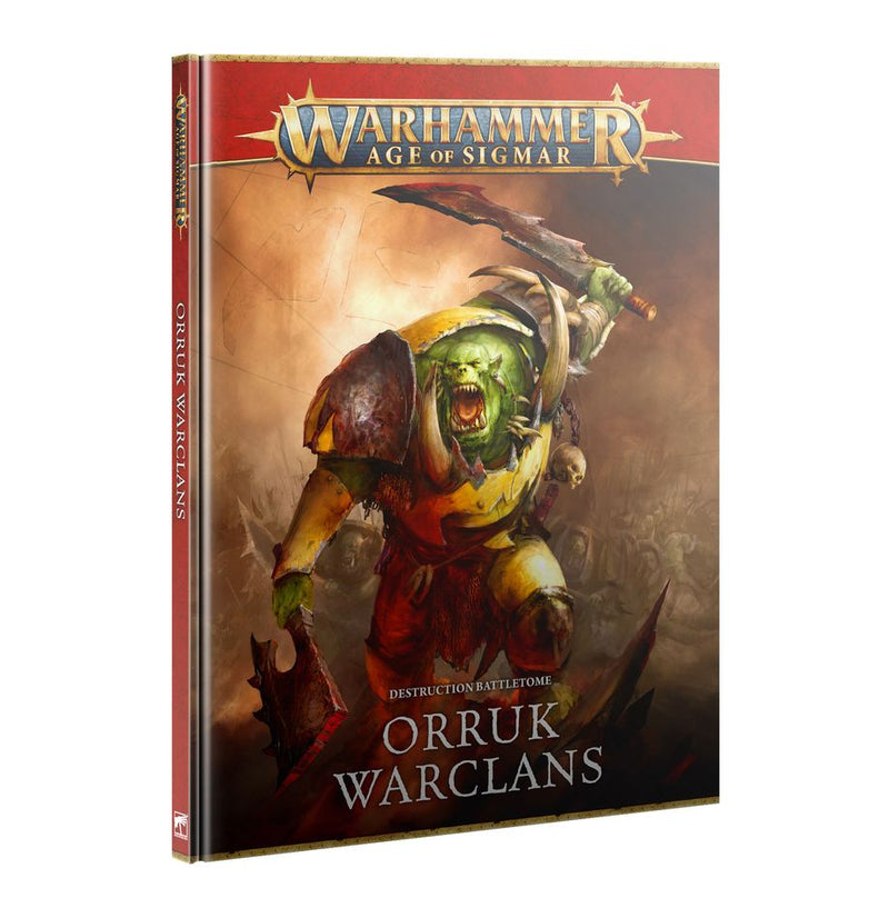 Age of Sigmar: Destruction Battletome - Orruk Warclans (4th) (Release Date: 01.18.2025)