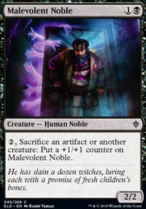 Malevolent Noble (ELD-C)
