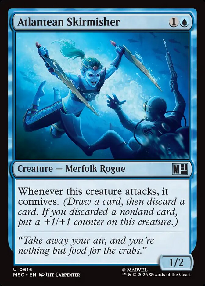 Atlantean Skirmisher [ #0616 ] (MSC-U)
