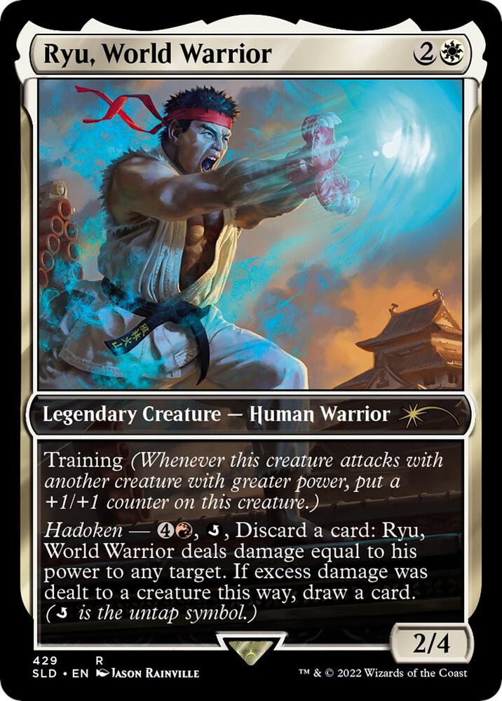 Ryu, World Warrior [#429] (SLD-R-FOIL)