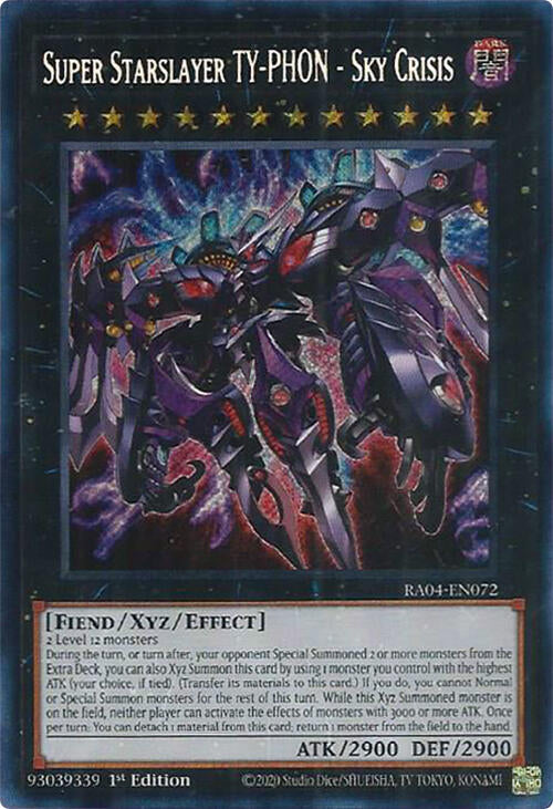 Super Starslayer TY-PHON - Sky Crisis (RA04-EN072)