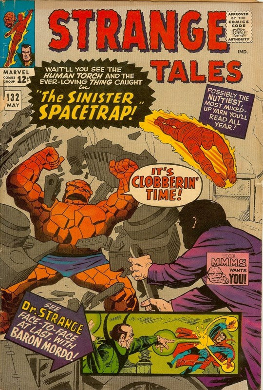 Strange Tales (1964 Series) #132 (4.0)