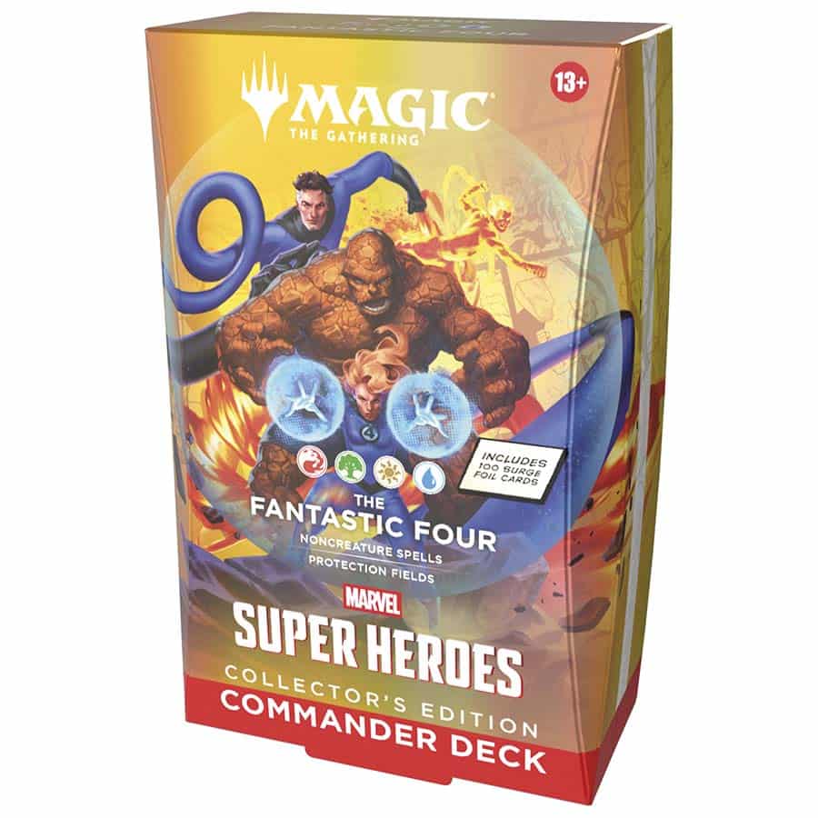 SOLD OUT MTG: Universes Beyond: Marvel Super Heroes - Collector Commander Deck: The Fantastic Four (RGWU) (Release Date: 06.19.26) DELAYED