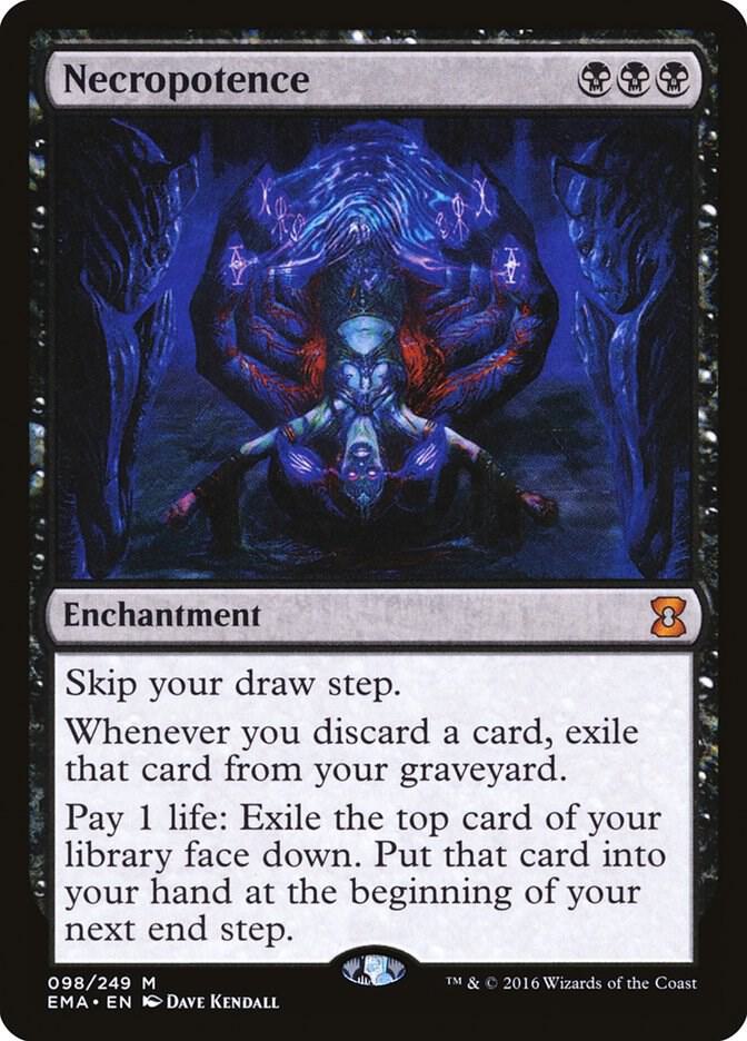 Necropotence (EMA-M) Heavy Play