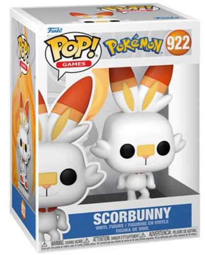 POP Figure: Pokemon #0922 - Scorbunny