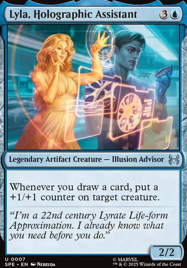 Lyla, Holographic Assistant [ #0007 ] (SPE-U)