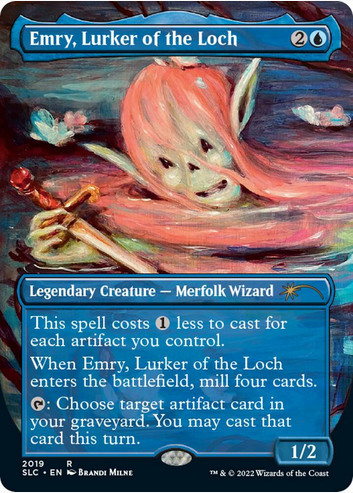 Emry, Lurker of the Loch [#2019 Borderless] (SLC-R)