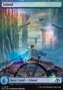 Island [ #0273 Full Art ] (DFT-C)