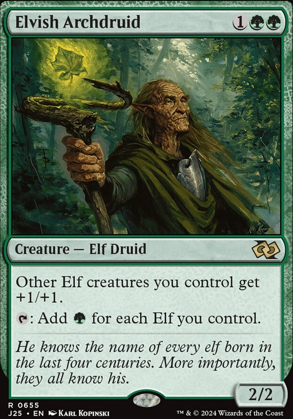 Elvish Archdruid [#0655] (J25-R)