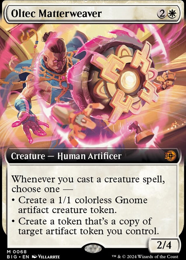 Oltec Matterweaver [#0068 Extended Art] (BIG-M-FOIL)
