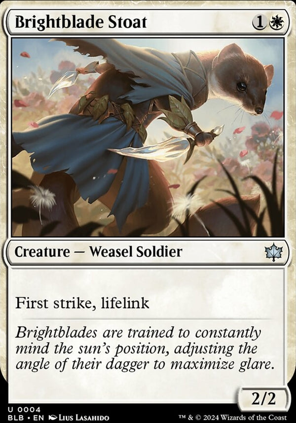 Brightblade Stoat [#0004] (BLB-U)