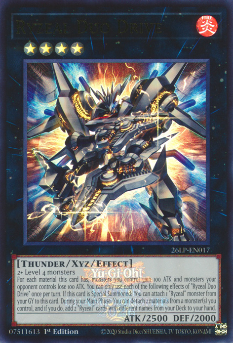 Ryzeal Duo Drive (Emblazoned) (26LP-EN017)