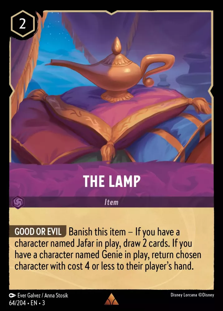 The Lamp (Into the Inklands 064/204) Rare - Near Mint