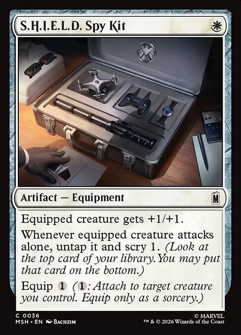 S.H.I.E.L.D. Spy Kit [ #0036 ] (MSH-C)
