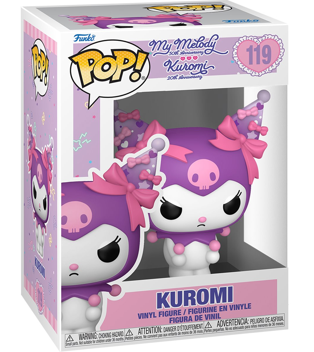 POP Figure: Sanrio Anniversary #0119 - Grumpy Kuromi 20th Anniversary