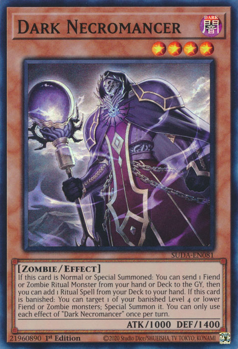 Dark Contact (SUDA-EN051) Super Rare - Near Mint 1st Edition