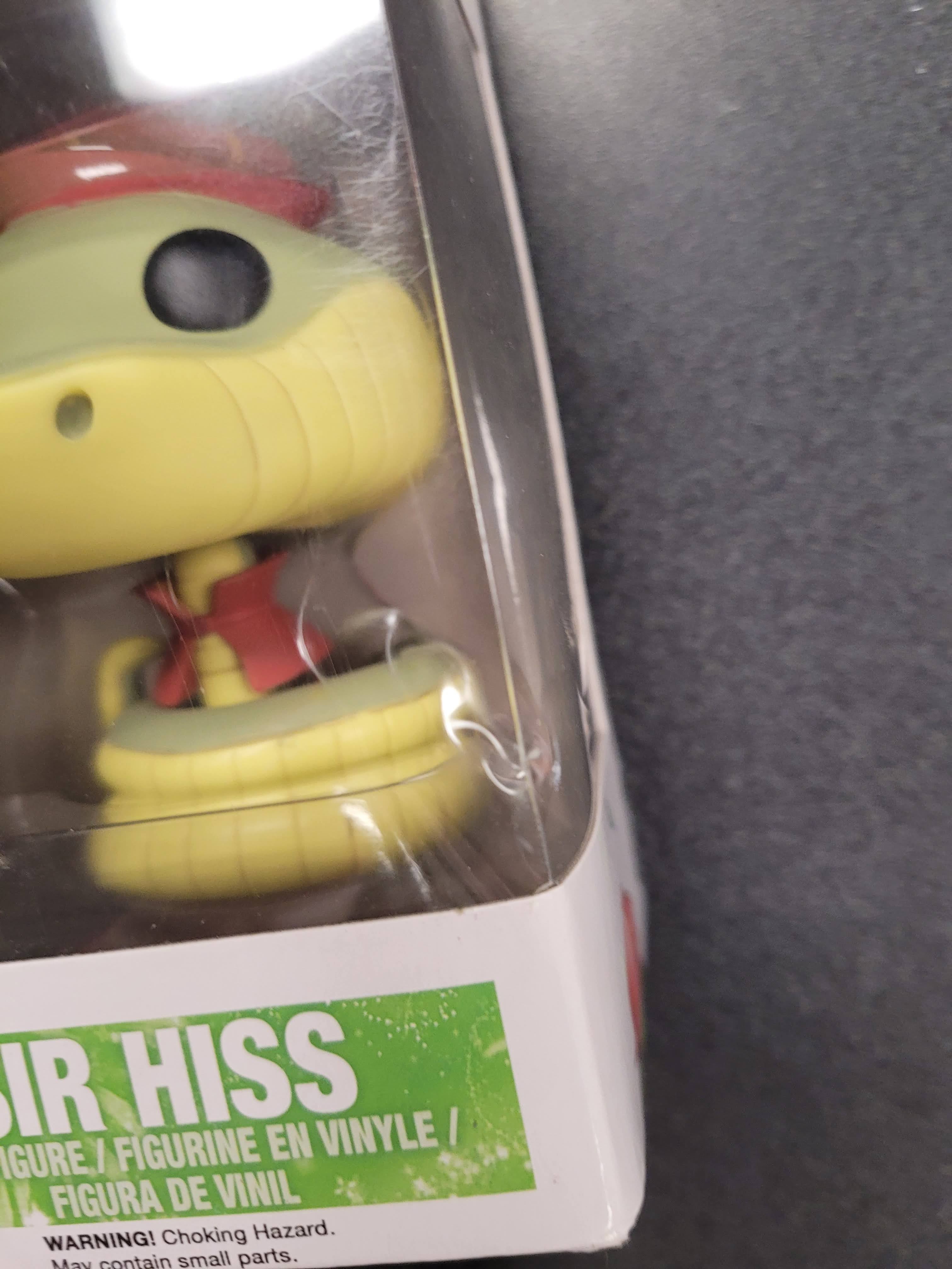 POP Figure: Disney #0099 - Sir Hiss (Damaged Box)