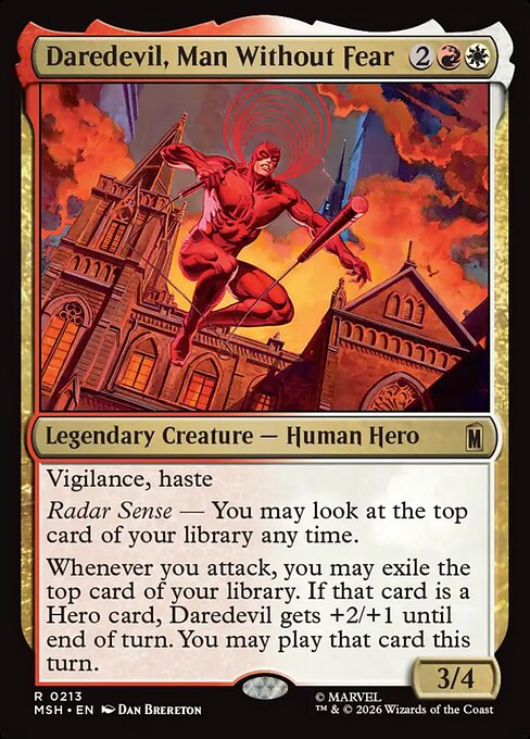 Daredevil, Man Without Fear [ #0213 ] (MSH-R)