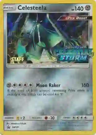 Celesteela (Prerelease) [Staff] - SM131 (SM:PR) Promo - Near Mint Holofoil