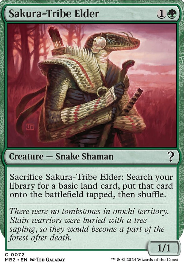 Sakura-Tribe Elder [#0072 White-Border] (MB2-C)