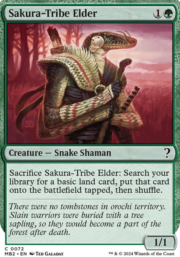 Sakura-Tribe Elder [#0072 White-Border] (MB2-C)