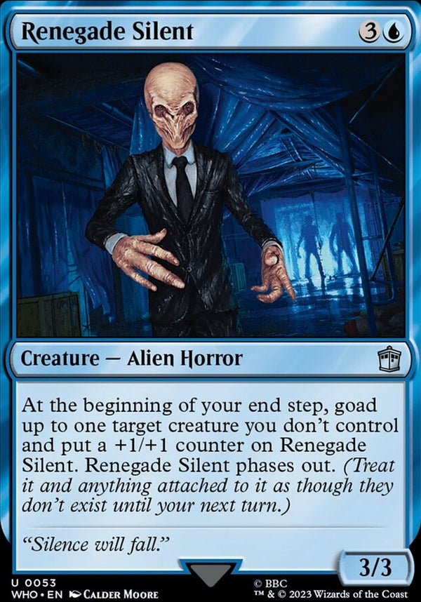 Renegade Silent [#0053 New Cards] (WHO-U)