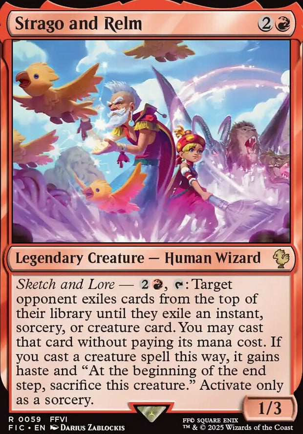 Strago and Relm [ #0059 ] (FIC-R)