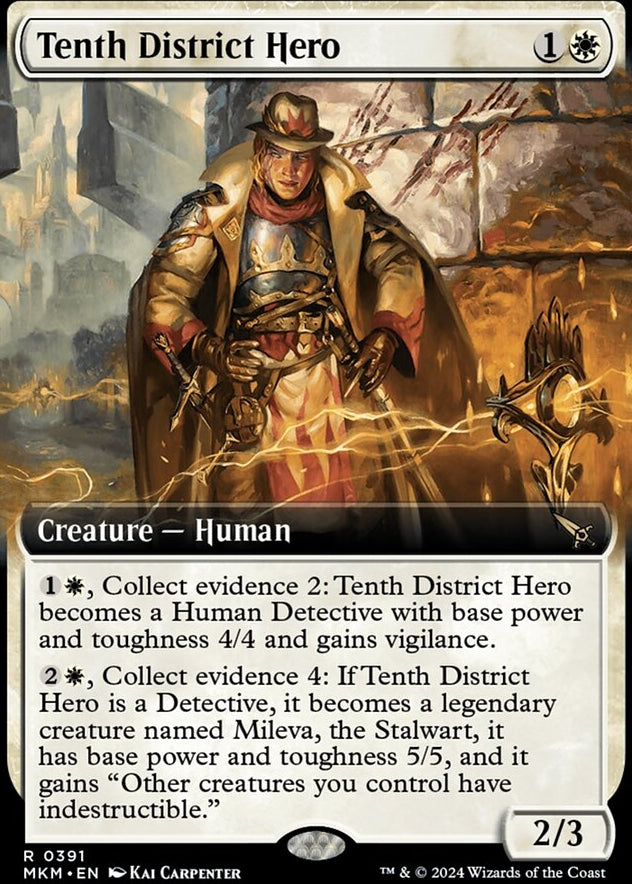 Tenth District Hero [#0391 Extended Art] (MKM-R)