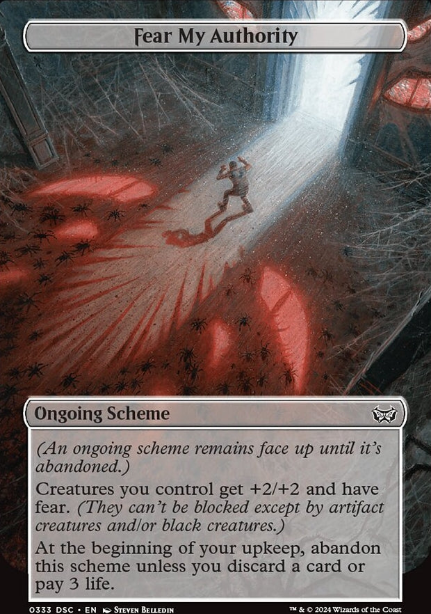 Fear My Authority [#0333 Scheme] (DSC-C)