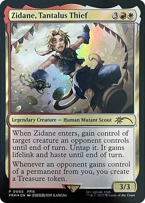 Zidane, Tantalus Thief (WPN-P)