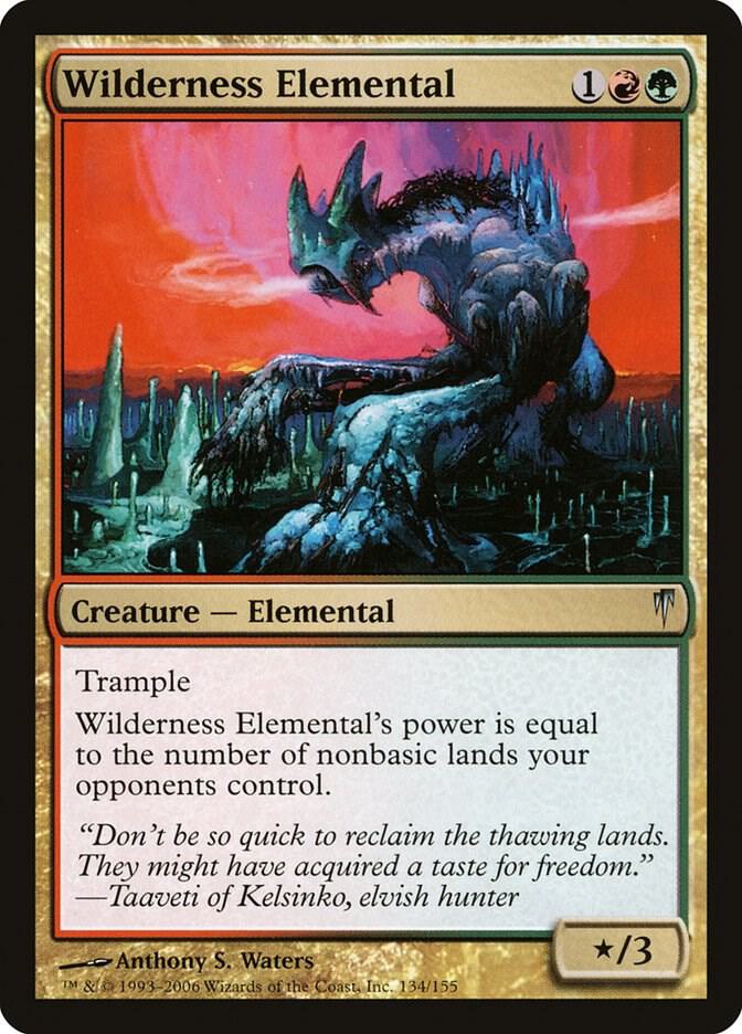 Wilderness Elemental (CSP-U-FOIL)