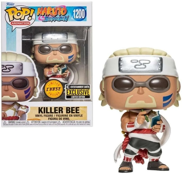 POP Figure: Naruto Shippuden #1200  - Killer Bee (EE) (Chase) (Damaged Box)