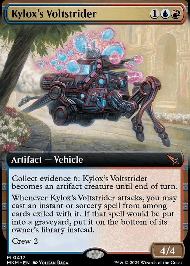 Kylox's Voltstrider [#0417 Extended Art] (MKM-M)