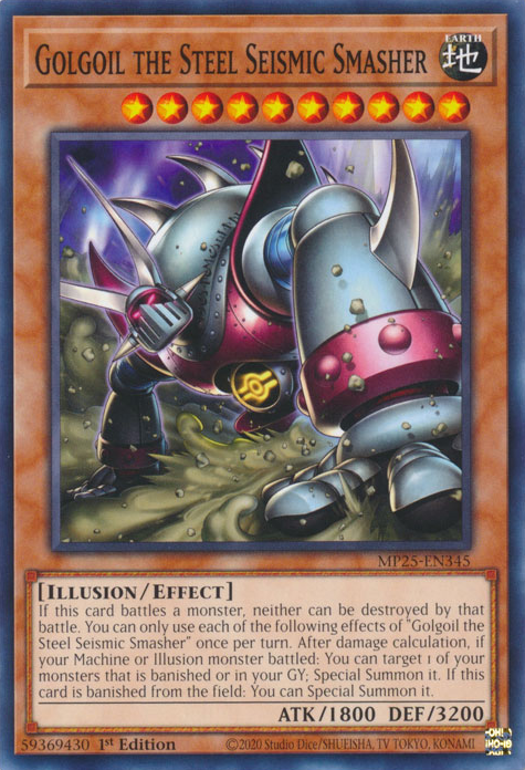 Golgoil the Steel Seismic Smasher (MP25-EN345)