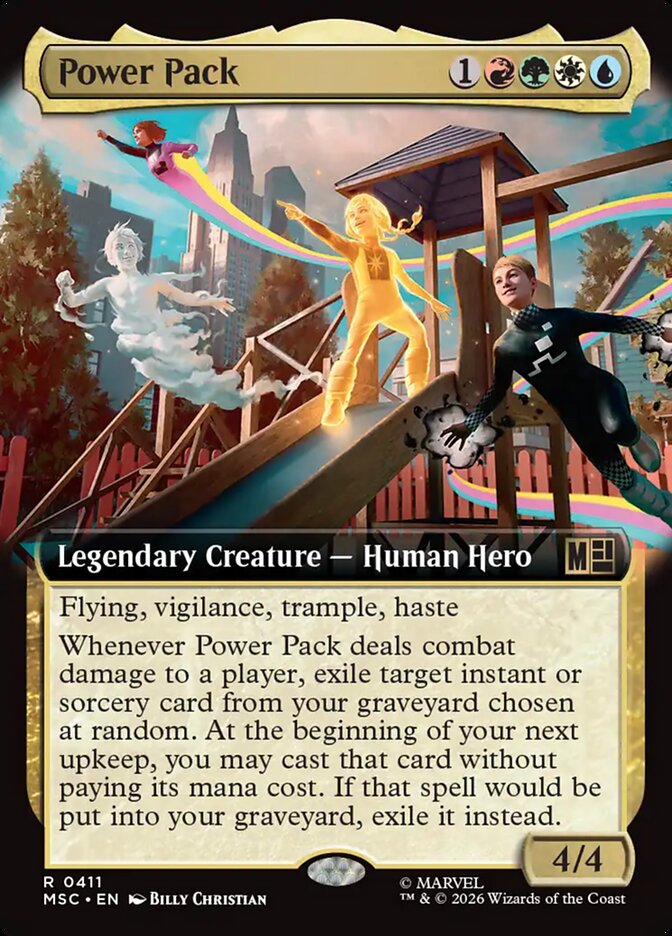 Power Pack [ #0411 Extended Art ] (MSC-R)