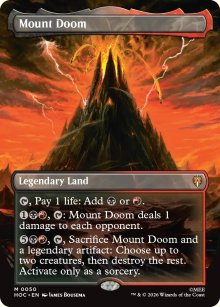 Mount Doom [ #0050 Borderless ] (HOC-M)