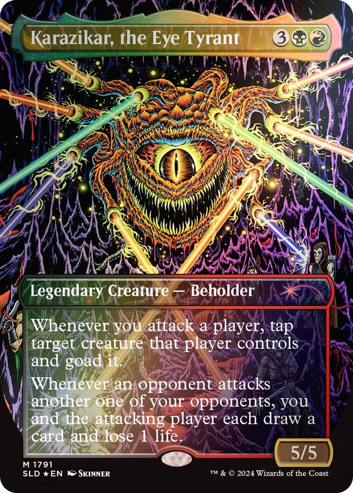 Karazikar, the Eye Tyrant [1791] (SLD-R-FOIL)
