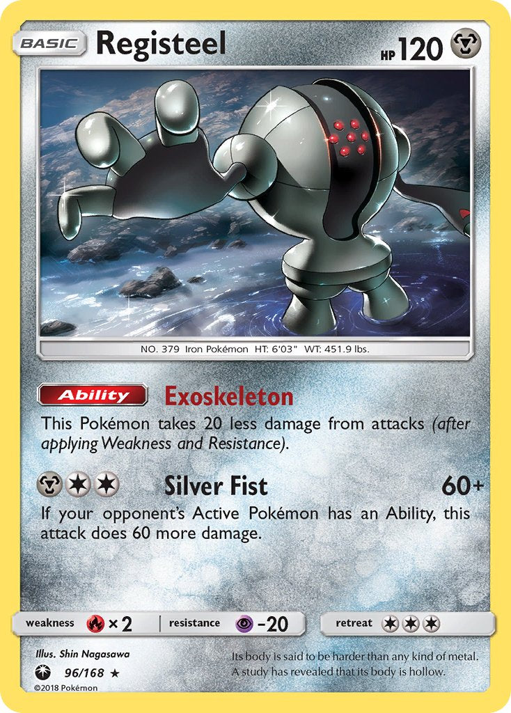 Registeel - 096/168 (CES) Rare - Near Mint