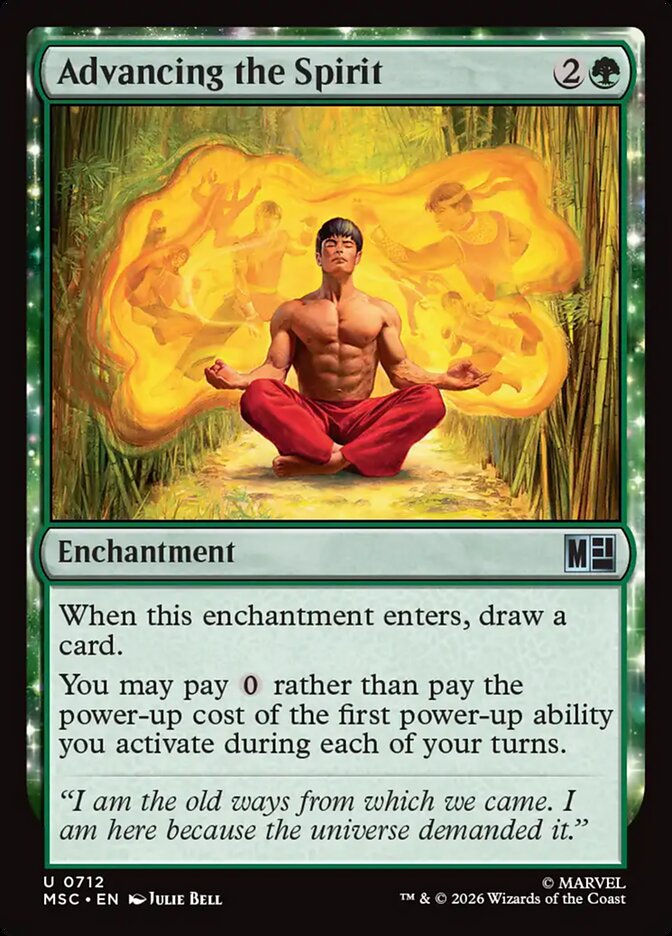 Advancing the Spirit [ #0712 ] (MSC-U)