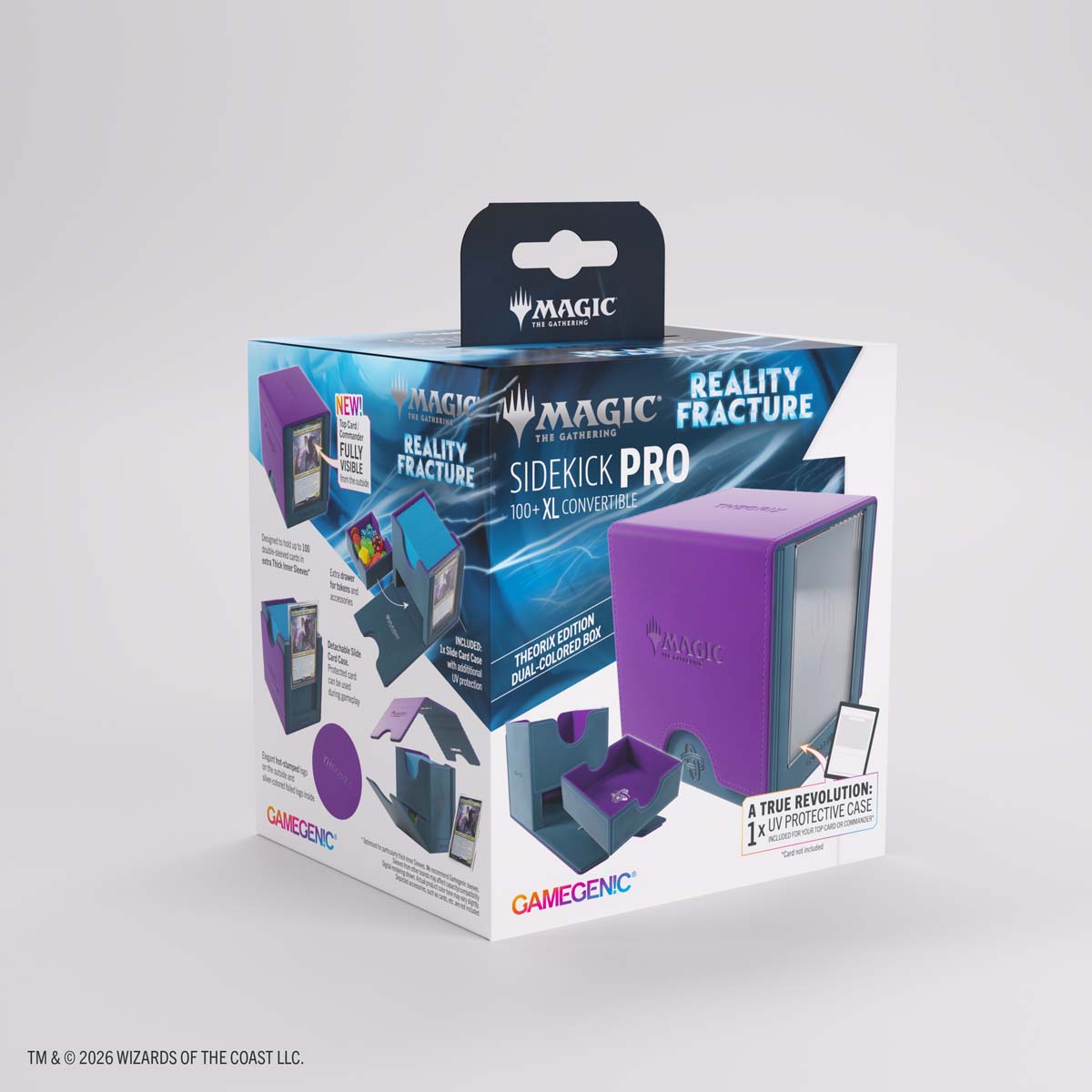 GameGenic: Sidekick PRO 100+ XL - MTG: Reality Fracture - Theorix
