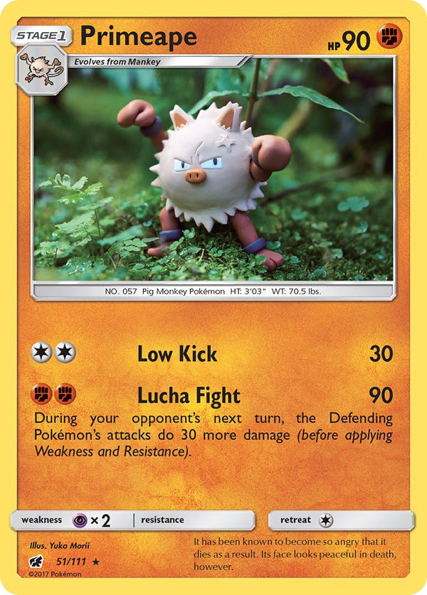 Primeape - 051/111 (CIN) Rare - Near Mint