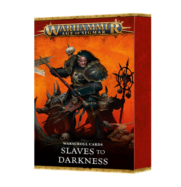 Age of Sigmar: Warscroll Cards - Slaves to Darkness (4th)