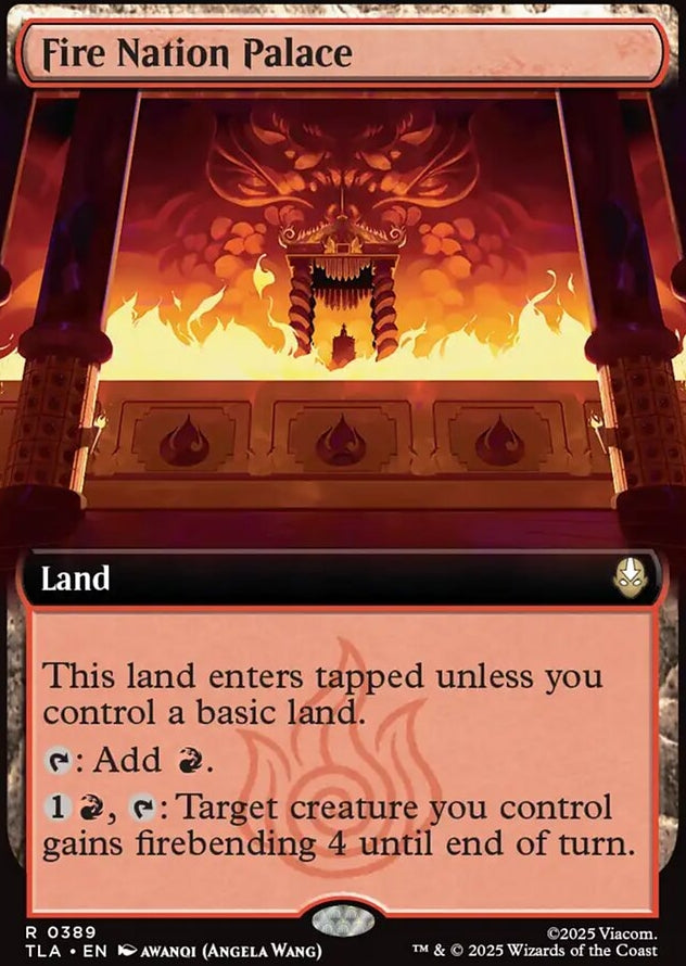 Fire Nation Palace [ #0389 Extended Art ] (TLA-R)