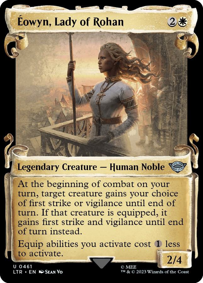 Eowyn, Lady of Rohan [#0461 Showcase Scrolls] (LTR-U-Foil)