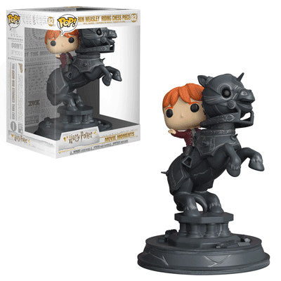 POP Figure Moment: Harry Potter #0082 - Ron Weasley Riding Chess Piece