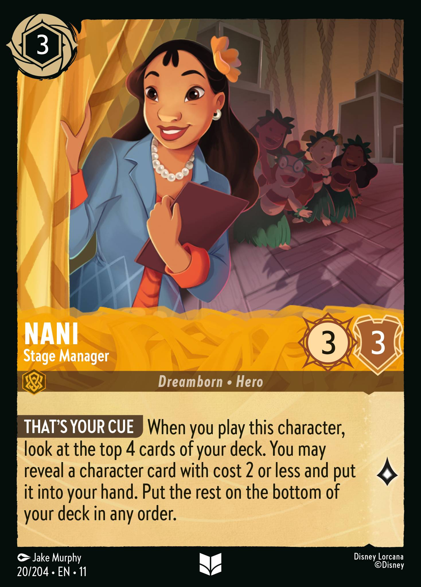 Nani - Stage Manager (020/204 - Winterspell)  Uncommon