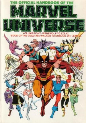 Official Handbook of the Marvel Universe (1990 Series) #1-10 (9.0) Comic Bundle (Complete Series)